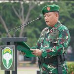 Kasdam IM Pimpin Upacara Bulanan, dilapangan Blang Padang Kota Banda Aceh 